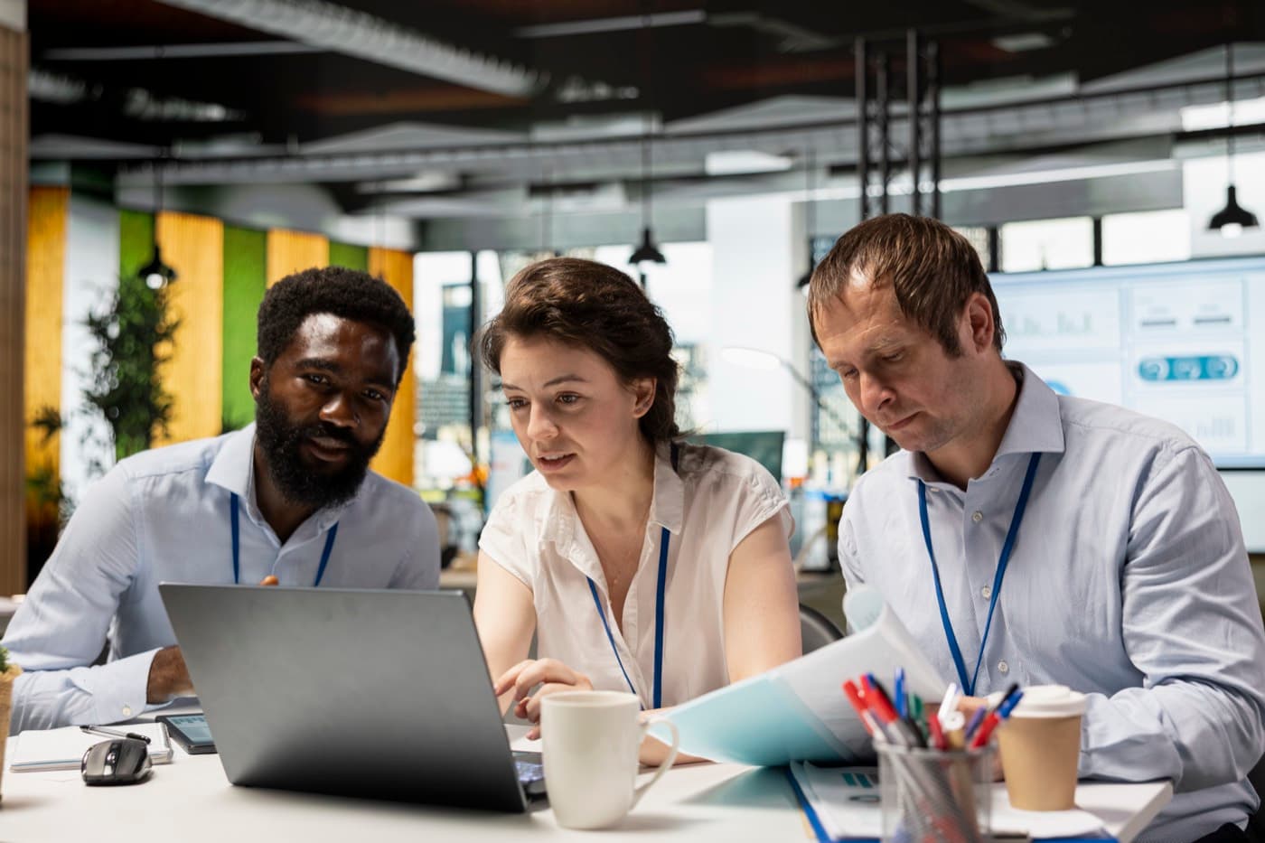 Willow AI consultants working alongside a client team